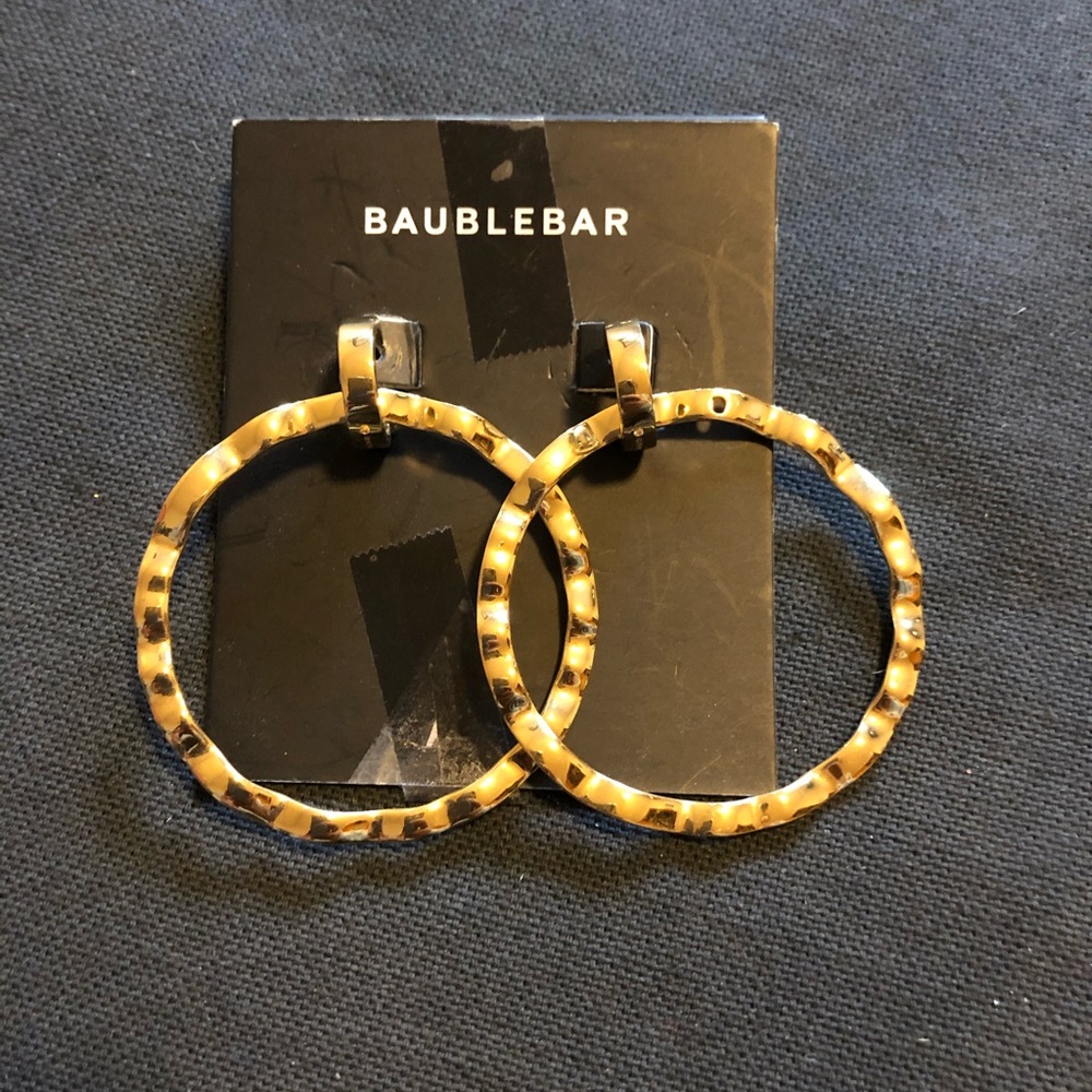 BaubleBar Gold Hoops